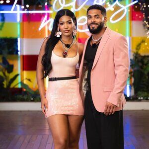 Mora Sequin Mini Dress - Ombre Pink